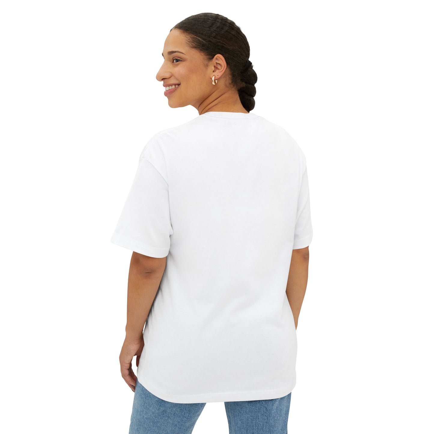 Cute Hearts Oversized Tee - Unisex Graphical Tee for Casual Style