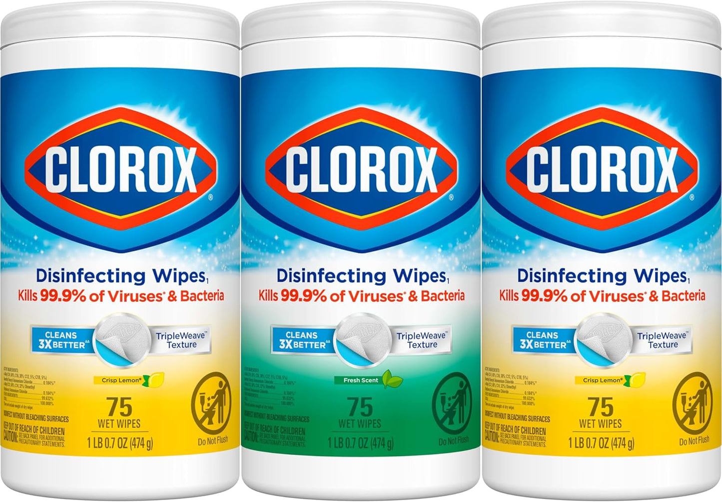 Clorox Disinfecting Wipes Value Pack