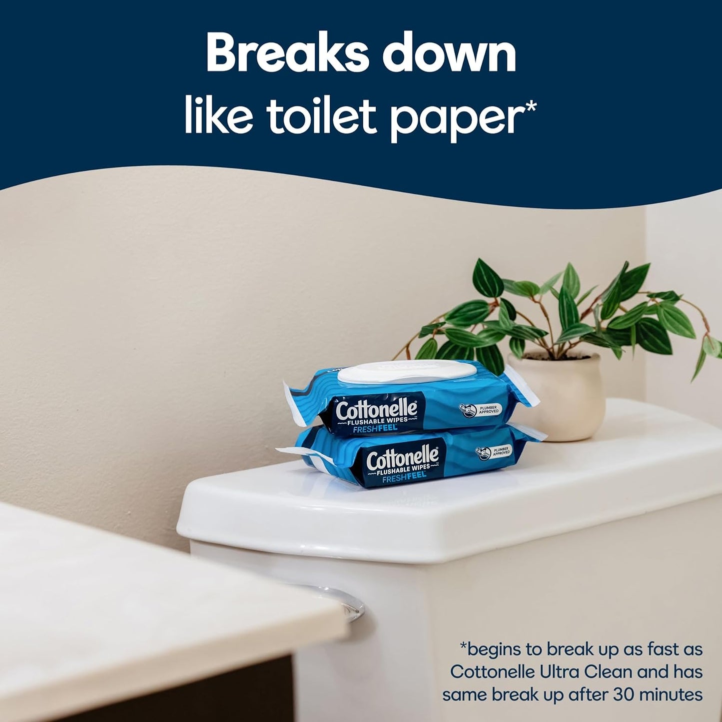 Cottonelle Fresh Feel Flushable Adult Wet Wipes