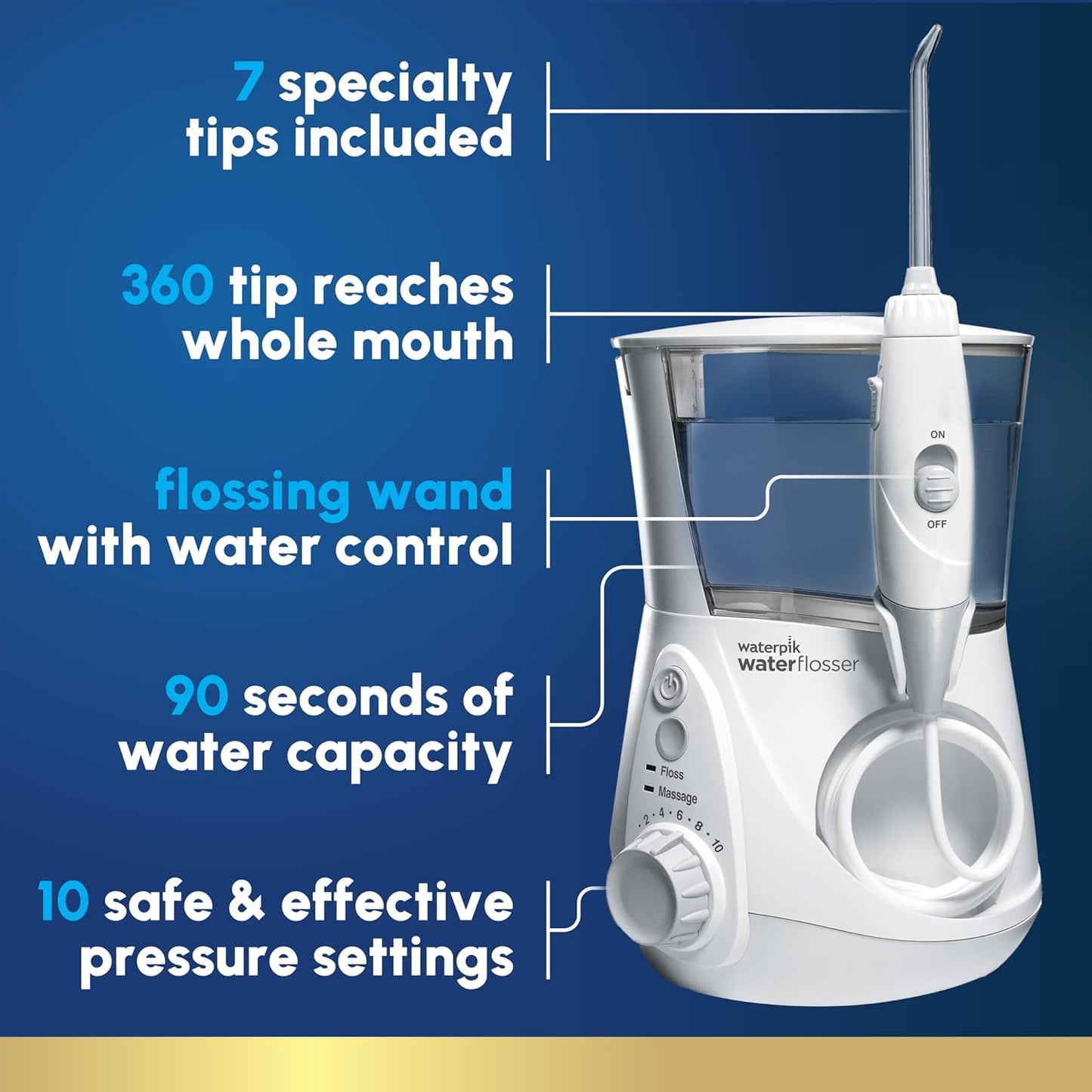 Waterpik Aquarius Water Dental Flosser