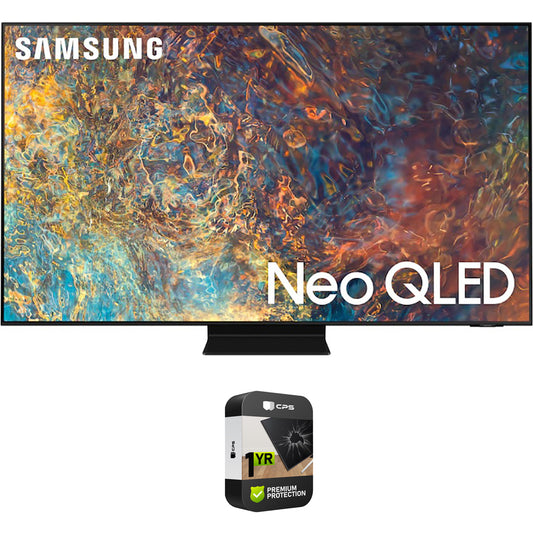 Samsung QN98QN90AA 98 Inch Neo QLED HDR 4K UHD Smart TV Bundle with 1 YR CPS Enhanced Protection Pack